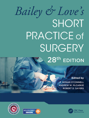 cover image of Bailey & Love's Short Practice of Surgery--2